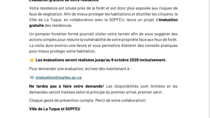 Prévention et atténuation des risques liés aux feux de forêt