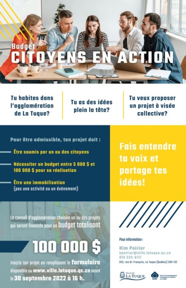 Projet : Budget citoyens en action !