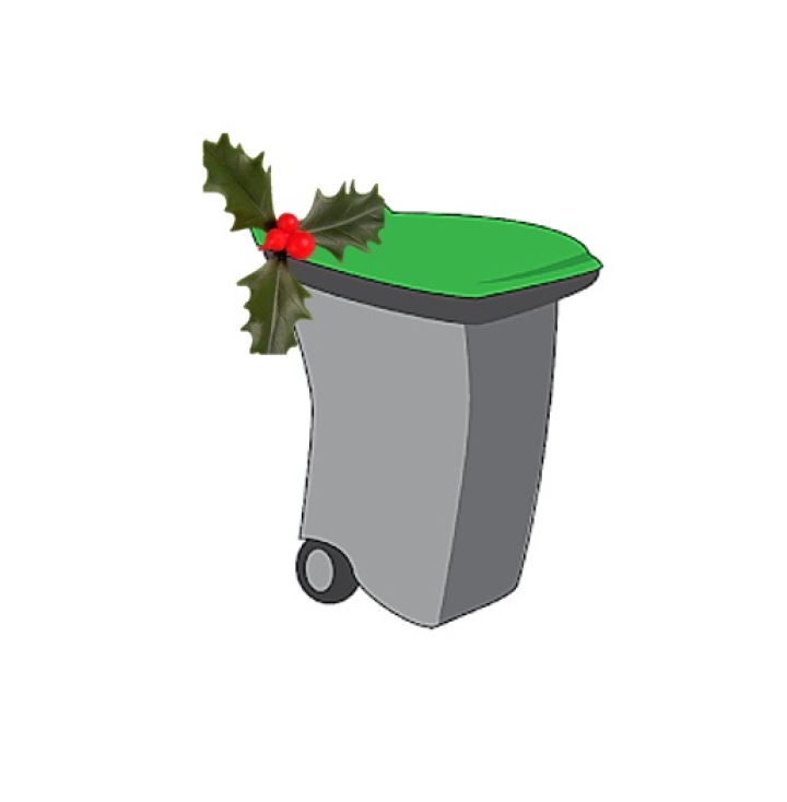 Collecte des ordures ménagères et recyclables temps des fêtes